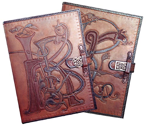Sketchbooks with Celtic Initials