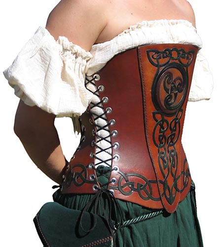 Celtic Spiral Corset