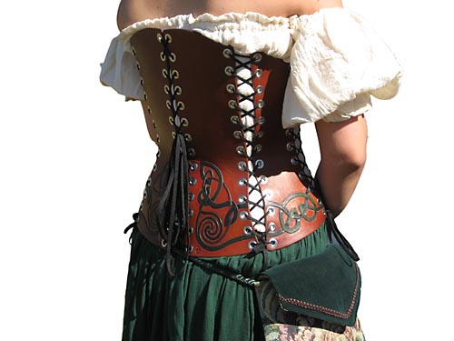 Celtic Spiral Corset