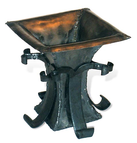 Welded Steel Vase