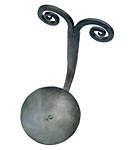 Forged Wall Sconce (detail)